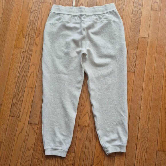 Lululemon Ribbed HR 7/8 Jogger White Opal High Rise Pockets Textured 30" - Picture 5 of 11